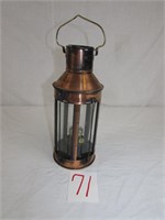 Vintage Copper Oil Lamp