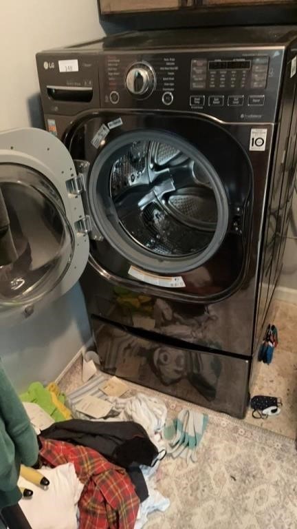 LG direct drive stream washing machine