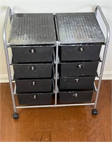 ROLLING CRAFT / SHOP 8 DRAWER CART