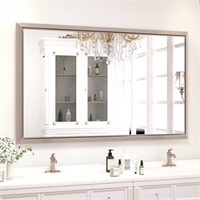 PILOCOS 40 x 30 Inch Bathroom Mirror