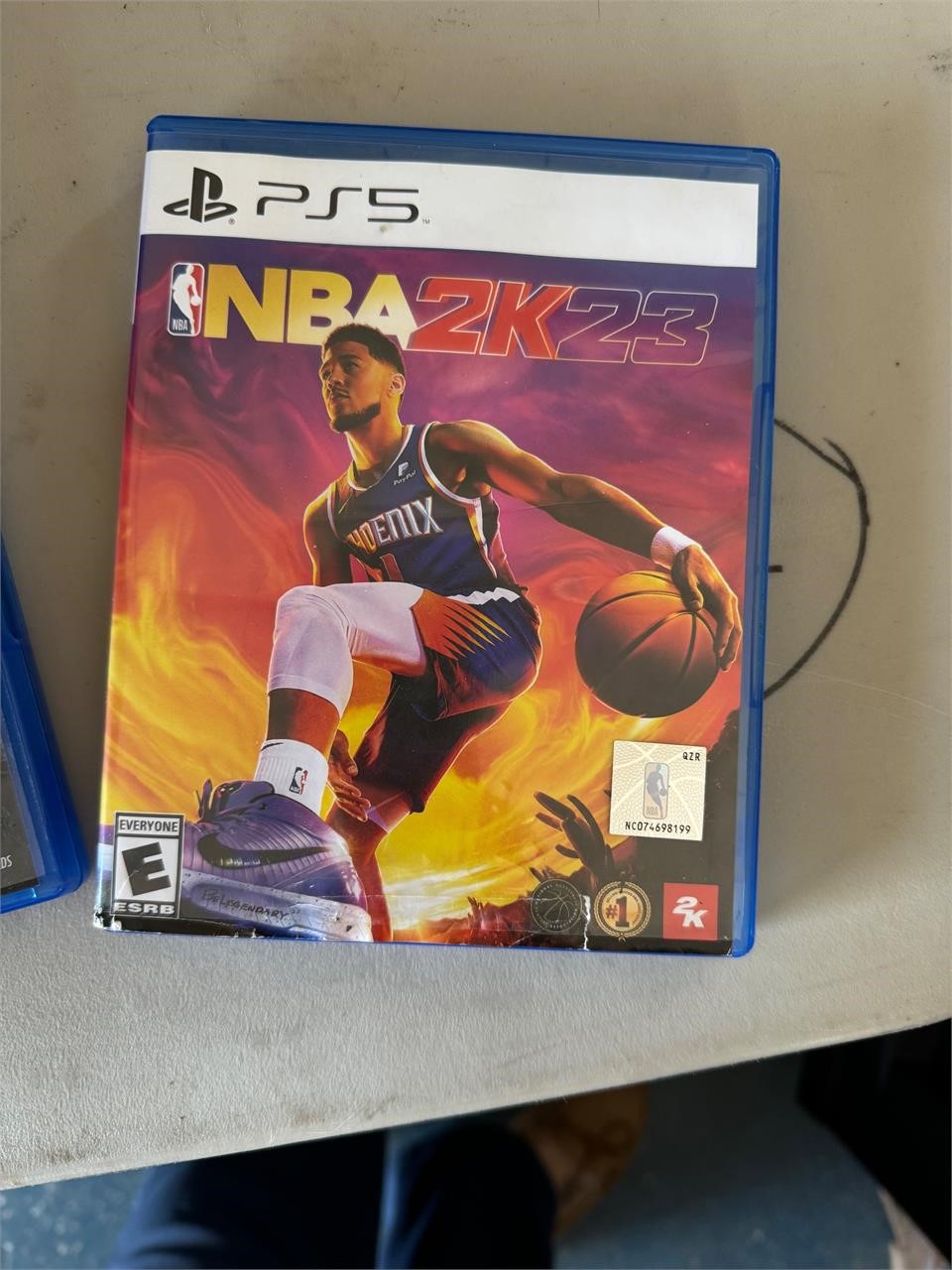 PS5 game NBA, 2K23 clean disc