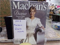 Macleans 1997 Diana magazine