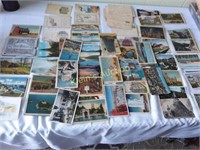 antique Postcards & Greeting Cards Over 100 Pcs