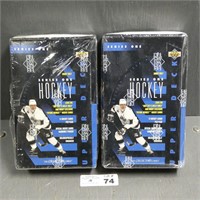 (2) Sealed 93' Boxes of Upper Deck Hockey Cards