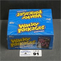 2011 Box of Sealed Topps Wacky Packages