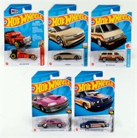 NEW Hot Wheels Assorted Toy Cars (x5)