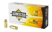ARMSCOR 45ACP 230GR FMJ - 250 Rounds