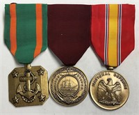 United States Navy Medals w/Pins