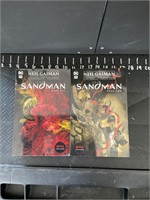 The Sandman comics, book one, and book 2