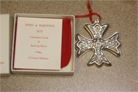 Reed and Barton Sterling Silver Christmas Ornament