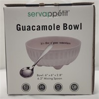 NIB Guacamole Bowl w/Spoon