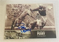 1997 Joe “The Jet”Perry signed football card