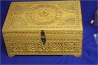 Well Carved Wooden Box