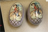 Pair of Tin Containers
