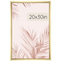 *20x30 Picture Frame, Gold Poster Frame