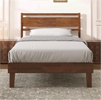 Wood Bed Frame with Headboard/Strong Wood