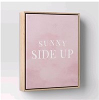 8" x 10" Sunny Side Up Framed Wall
