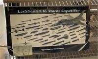 Lockheed F-16 Stores Capability Poster 3