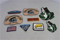 Lot of Fishing Patches and More