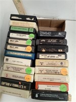 Assorted 8-Track Tapes