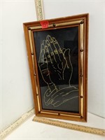 Praying Hands Framed Art