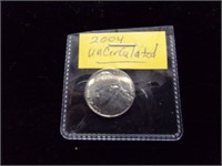 2004 uncirculated nickel