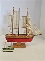 "Llanes" Wooden Sailboat Lot
