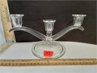 Glass Table Candelabra