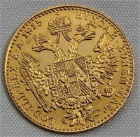 1917 23.6KT GOLD FRANZ JOSEPH