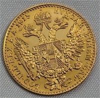 1923 23.6KT GOLD FRANZ JOSEPH