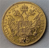 1925 23.6KT GOLD FRANZ JOSEPH