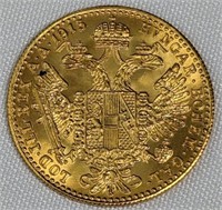 1926 23.6KT GOLD FRANZ JOSEPH