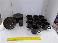 MCM Franciscan Madeira Cup 10 and Saucer 11