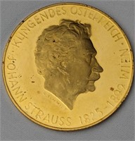 22KT GOLD 1825-1899 STRAUSS