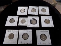 10-1946 & 1947 Jefferson nickels