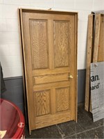 Oak Solid Core Framed Door
