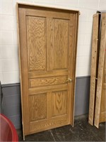 Oak Solid Core Framed Door