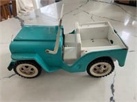 Vintage Tonka Teal Jeep Made In Canada