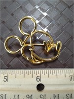 Disney Gold Tone Pin