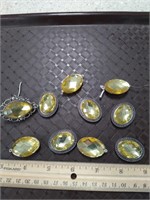 Yellow Jewelry Findings
