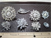 Brooches Missing Parts