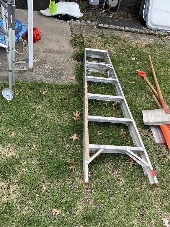 Aluminum Ladder 6 Ft With Tray