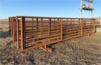 (5) Freestanding cattle panels 24'