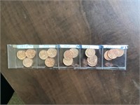 Vintage pennies