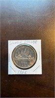 Silver dollar 1965