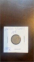 United States 20 cent coin 1902