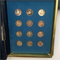 Group Of Silver Franklin Mint Coins