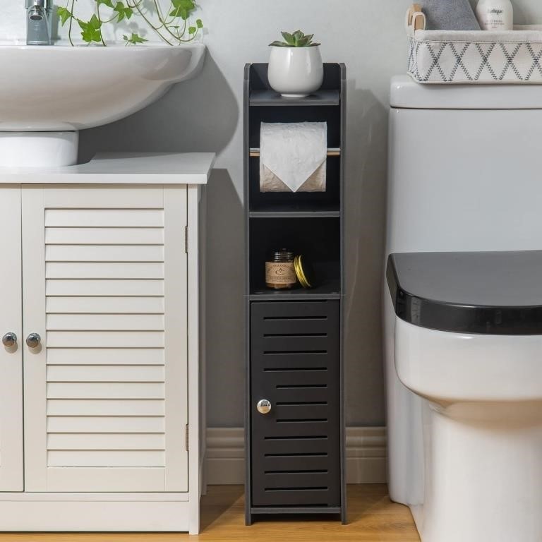 Bathroom Storage Cabinet Toilet Paper Storage for
