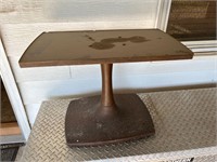 Vintage MCM Gusdorf Swivel Top TV Stand