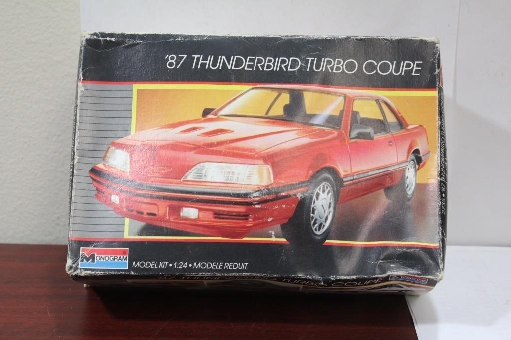 A Monogram '87 Thunderbird Turbo Coupe Car Kit